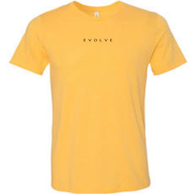 Evolve Heather Yellow Gold T-Shirt